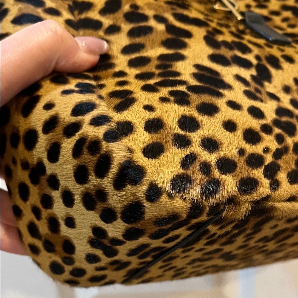 Saint Laurent LE 5 A 7 Small bag in Pony Hair Leather - Picture 9 of 16